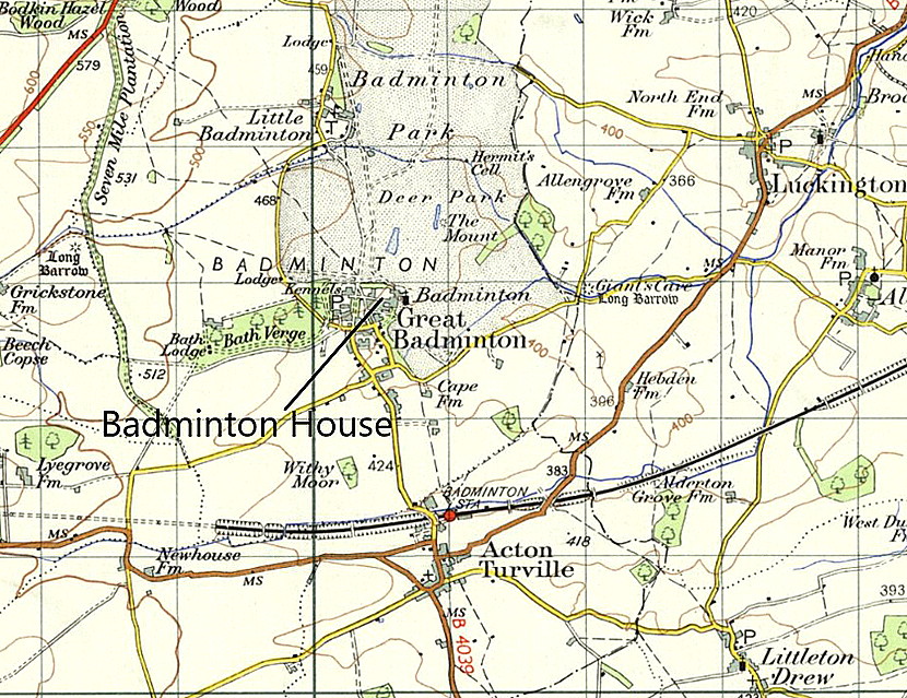 Local area map c.1961