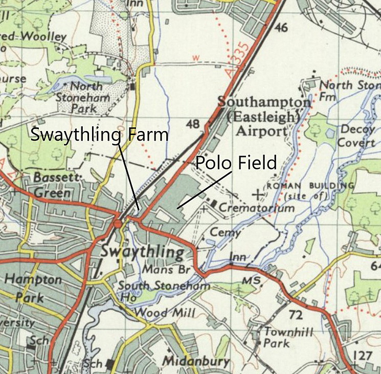 Local area map c.1961