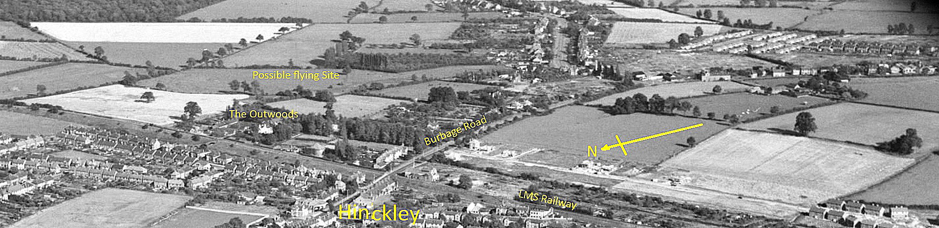 Aerial photo c.1953