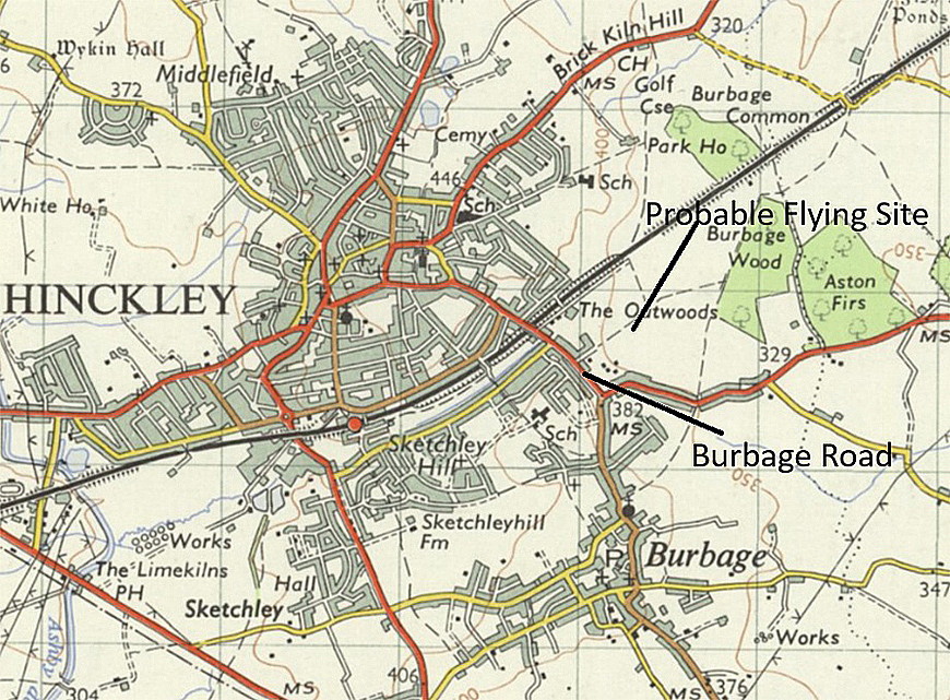 Local area map c.1961