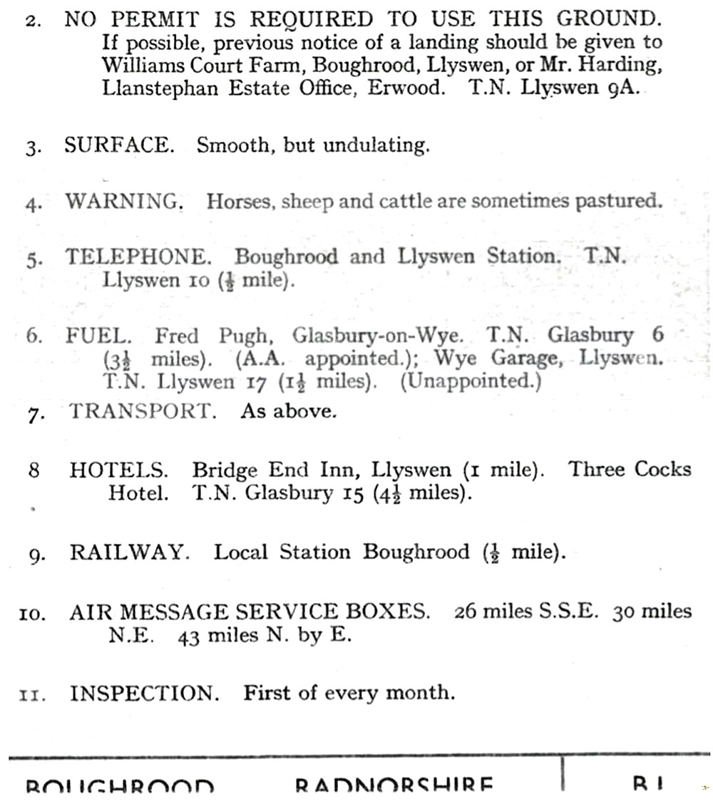 A.A. information sheet