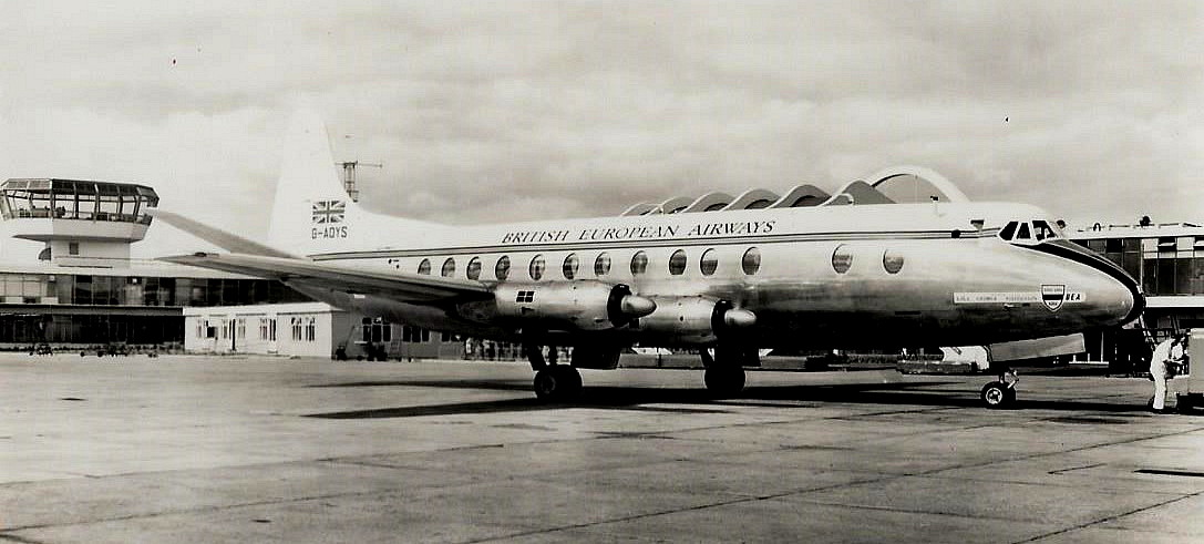 The BEA Vickers 806 Viscount G-AOYS