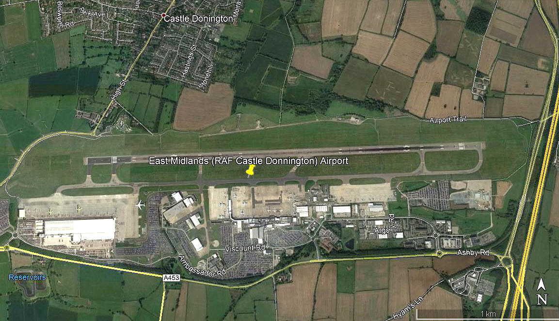 East Midlands Airport Uk Airfield Guide